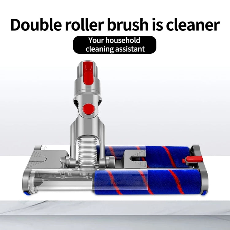 For Dyson V7 / V8 / V10 / V11 Double Roller Brush Universal Electric Floor Brush - For Dyson Accessories by buy2fix | Online Shopping UK | buy2fix