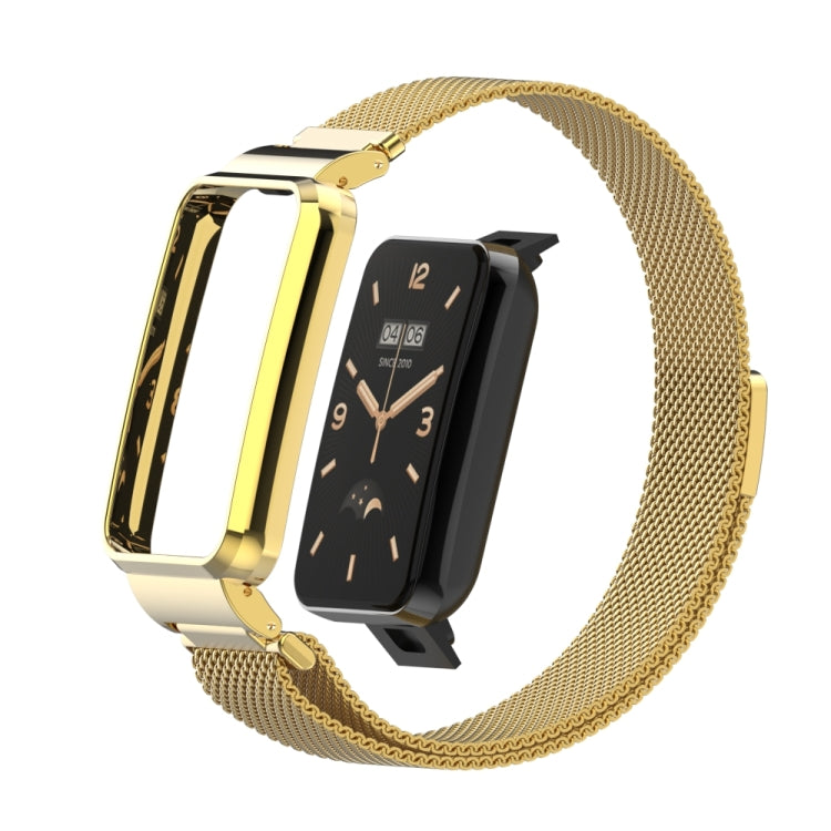 For Xiaomi Mi Band 7 Pro Milan Magnetic Metal Watch Band(Gold) - Watch Bands by buy2fix | Online Shopping UK | buy2fix