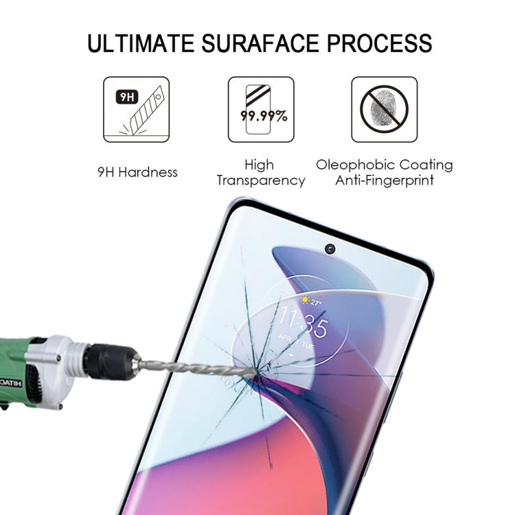 3D Curved Edge Full Screen Tempered Glass Film For Motorola Moto S30 Pro / Edge 30 Fusion - Motorola Tempered Glass by buy2fix | Online Shopping UK | buy2fix