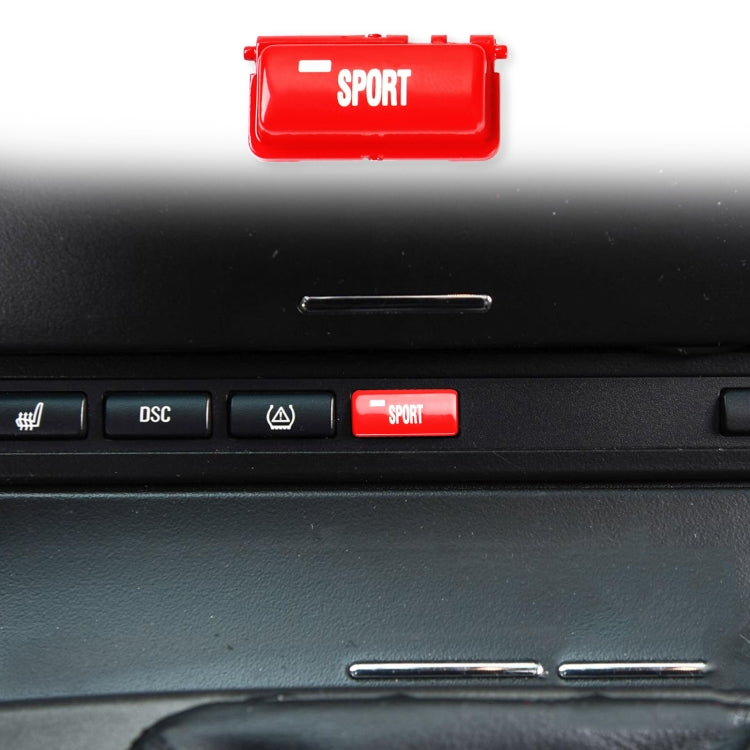 Car Sport Mode Sport Button for BMW M3 1998-2004 E46,Left and Right Drive(Red) by buy2fix