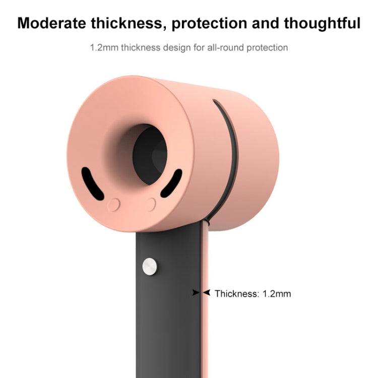 Hairdryer Shockproof Silicone Protective Case For Dyson(Light Pink) - Hair Dryers & Accessories by buy2fix | Online Shopping UK | buy2fix