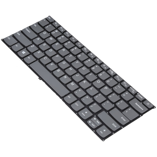 With Power Button US Version Keyboard for Lenovo IdeaPad 320s-13 320s-13ikb(Grey) - Replacement Keyboards by buy2fix | Online Shopping UK | buy2fix