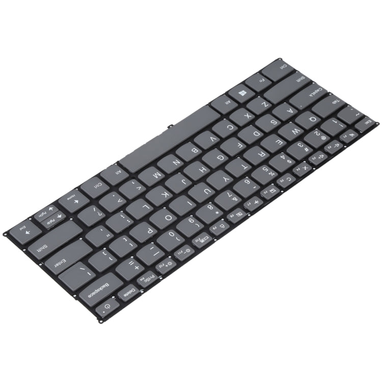 With Power Button US Version Keyboard for Lenovo IdeaPad 320s-13 320s-13ikb(Grey) - Replacement Keyboards by buy2fix | Online Shopping UK | buy2fix