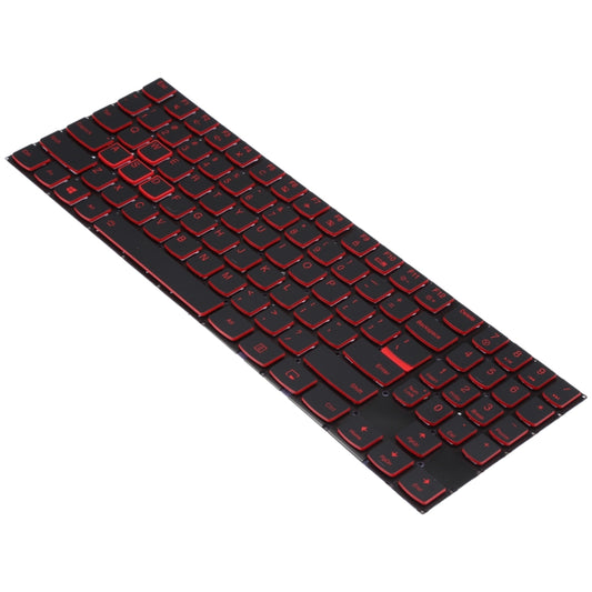 US Version Keyboard with Backlight For Lenovo Y520 Red Word - Replacement Keyboards by buy2fix | Online Shopping UK | buy2fix