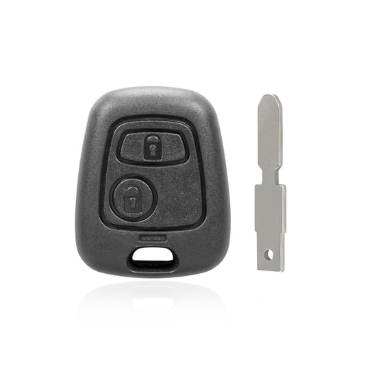 For Peugeot 206 433MHz 2 Buttons Intelligent Remote Control Car Key, Key Blank:NE78 - Remote Car Key by buy2fix | Online Shopping UK | buy2fix