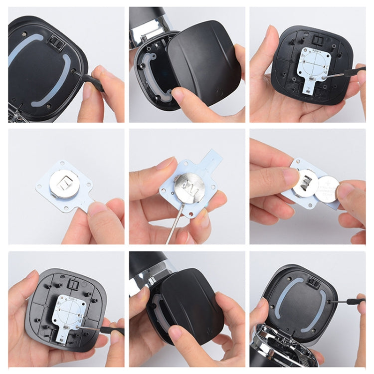 Car Portable Metal Ashtray Built-in LED(Red) by buy2fix