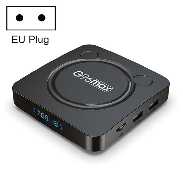 G96max Smart 4K HD Android 11.0 TV Box, Amlogic S905W2 Quad Core ARM Cortex A35, Support Dual Band WiFi, HDMI, RJ45, Capacity:4GB+32GB(EU Plug) - Amlogic S905 by buy2fix | Online Shopping UK | buy2fix