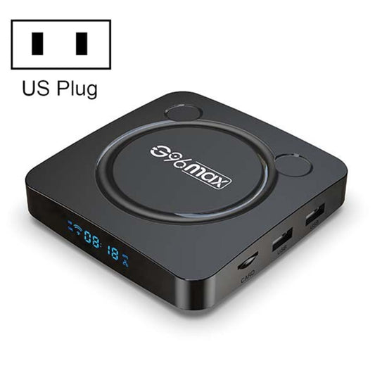 G96max Smart 4K HD Android 11.0 TV Box, Amlogic S905W2 Quad Core ARM Cortex A35, Support Dual Band WiFi, HDMI, RJ45, Capacity:4GB+32GB(US Plug) - Amlogic S905 by buy2fix | Online Shopping UK | buy2fix