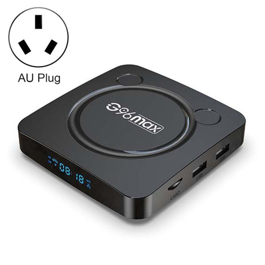 G96max Smart 4K HD Android 11.0 TV Box, Amlogic S905W2 Quad Core ARM Cortex A35, Support Dual Band WiFi, HDMI, RJ45, Capacity:4GB+64GB(AU Plug) - Amlogic S905 by buy2fix | Online Shopping UK | buy2fix