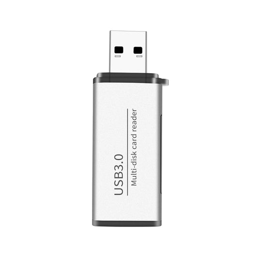 ADS-105 USB 3.0 Multi-function Card Reader(Silver) by buy2fix