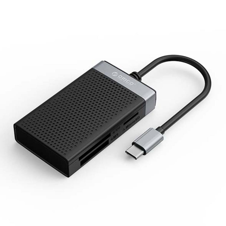 ORICO CL4T-C3 4-in-1 Simultaneously Type-C Multifunction Card Reader(Black) - by ORICO | Online Shopping UK | buy2fix