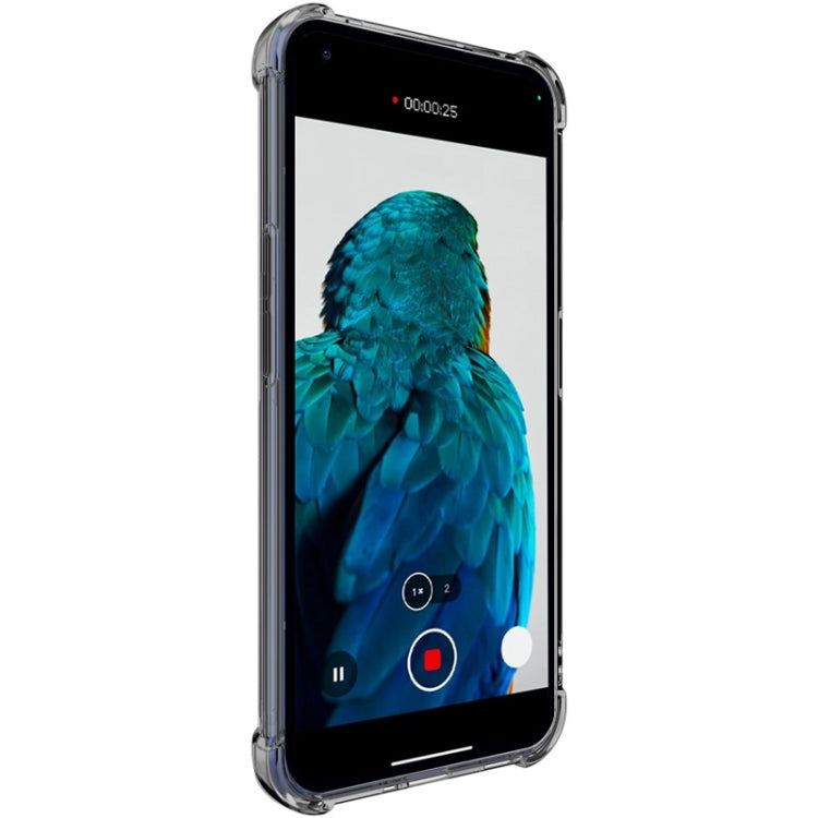 For Nothing Phone 1 5G IMAK All-inclusive Shockproof Airbag TPU Case (Transparent Black) - Nothing Cases by imak | Online Shopping UK | buy2fix