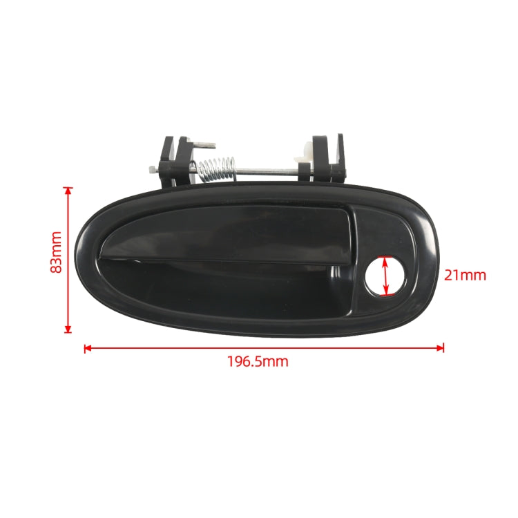 A7594-01 Car Left Front Outside Door Handle 69220-AC010FL for Toyota Avalon 1995-1999 by buy2fix