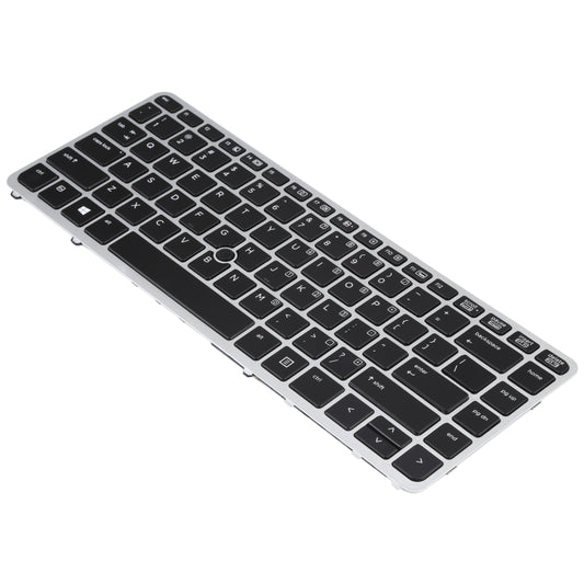 For HP EliteBook 840 G1 US Version Keyboard with Backlight and Pointing(Silver) - Replacement Keyboards by buy2fix | Online Shopping UK | buy2fix