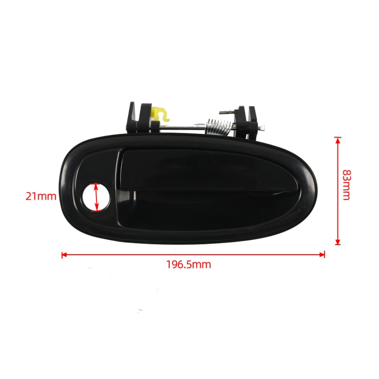 A7594-02 Car Right Front Outside Door Handle 69210-AC010FR for Toyota Avalon 1995-1999 by buy2fix