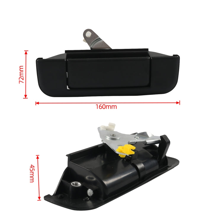 A7601-02 Car Tailgate Puller Handle 69090-89102 / 69090-71010 for Toyota Pickup 1889-1995 by buy2fix