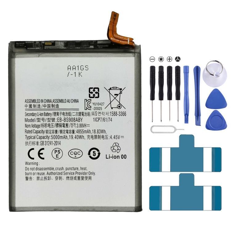 5000mAh EB-BS908ABY For Samsung Galaxy S22 Ultra Li-Polymer Battery Replacement - For Samsung by buy2fix | Online Shopping UK | buy2fix
