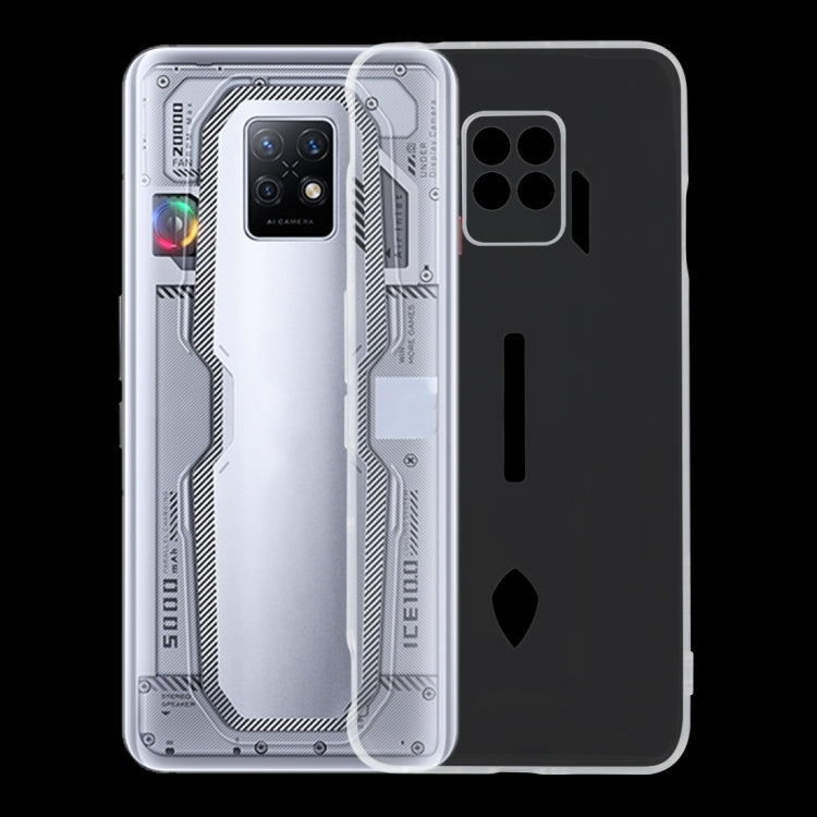 For ZTE nubia Red Magic 7S Pro 0.75mm Ultra-thin Transparent TPU Phone Case - ZTE Cases by buy2fix | Online Shopping UK | buy2fix