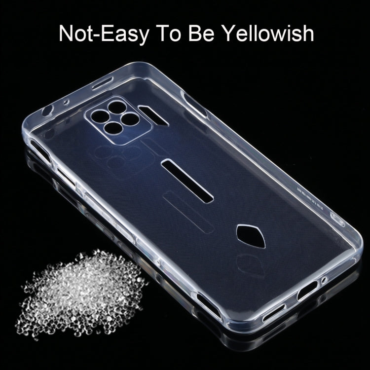 For ZTE nubia Red Magic 7S Pro 0.75mm Ultra-thin Transparent TPU Phone Case - ZTE Cases by buy2fix | Online Shopping UK | buy2fix