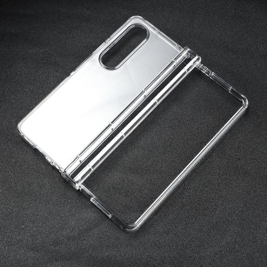 For Samsung Galaxy Z Fold4 Transparent 3 in 1 PC Phone Case by buy2fix