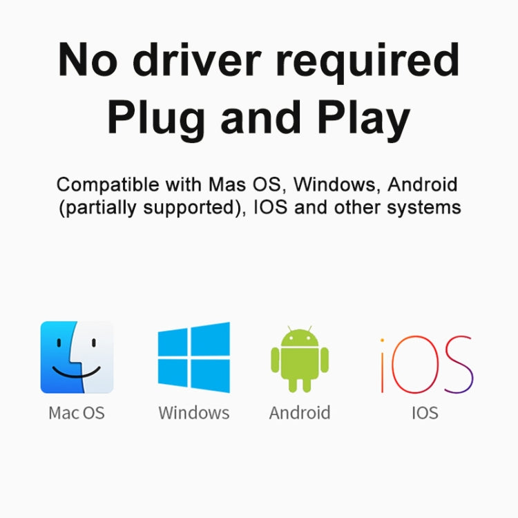 Square Port + Type-C + USB Female to Type-C Multifunction Adapter by buy2fix