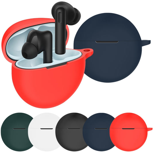 For OPPO Enco Air 2i Wireless Earphone Silicone Protective Case(Blue) by buy2fix