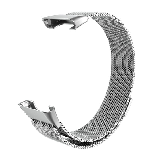For Xiaomi Mi Band 7 Pro Milan Magnetic Metal Watch Band(Silver) by buy2fix