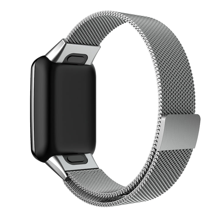 For Xiaomi Mi Band 7 Pro Milan Magnetic Metal Watch Band(Silver) - Watch Bands by buy2fix | Online Shopping UK | buy2fix