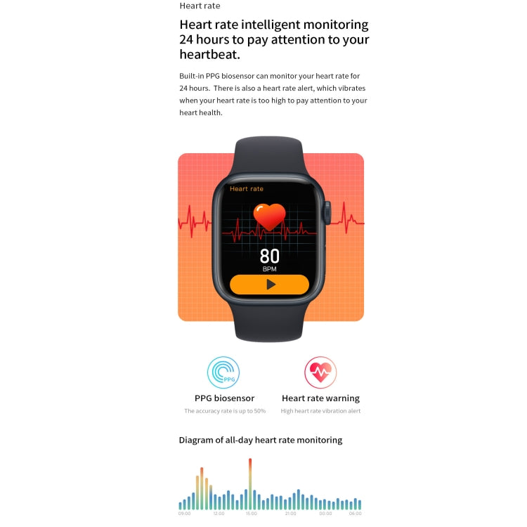 Watch 8 Max 1.85 inch Wireless Charging Bluetooth Call NFC Smartwatch(Pink) by buy2fix