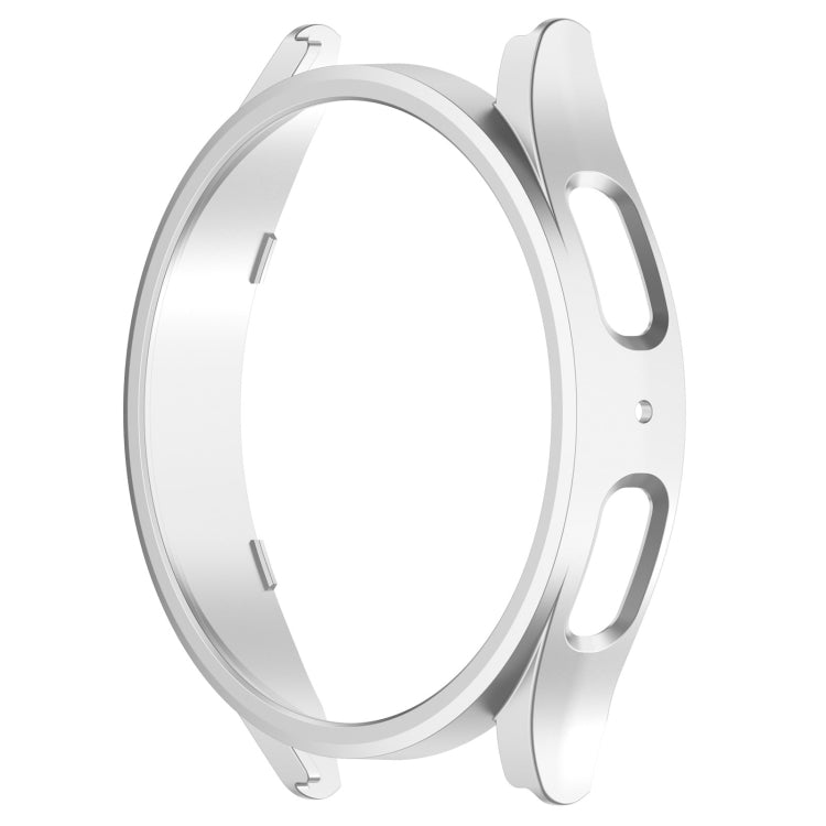 For Samsung Galaxy Watch5 Pro 45mm Half Coverage Hollowed PC Protective Case(Silver) - Watch Cases by buy2fix | Online Shopping UK | buy2fix