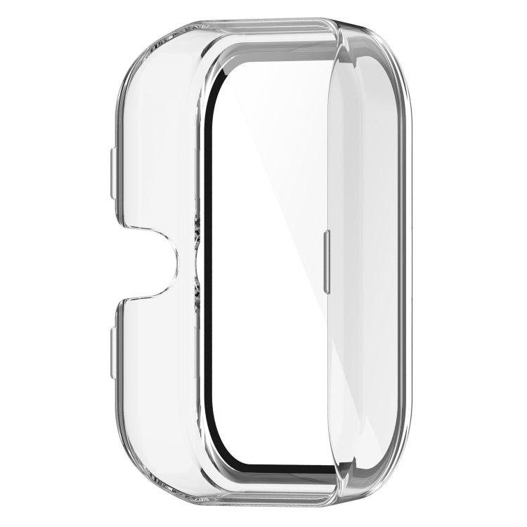For Amazfit Bip3 / Bip3 Pro PC+ Toughened Film Fully Enclosed Protective Watch Case(Transparent White) - Watch Cases by buy2fix | Online Shopping UK | buy2fix