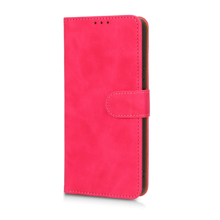 For T-Mobile Revvl 6 Pro 5G Skin Feel Magnetic Flip Leather Phone Case(Rose Red) - More Brand by buy2fix | Online Shopping UK | buy2fix
