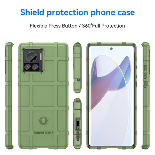 For Motorola Moto X30 Pro/Edge 30 Ultra Full Coverage Shockproof TPU Phone Case(Green) by buy2fix