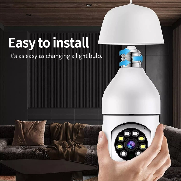 A6 2MP HD Light Bulb WiFi Camera Support Motion Detection/Two-way Audio/Night Vision/TF Card With 8G Memory Card - Light Bulb Camera by buy2fix | Online Shopping UK | buy2fix