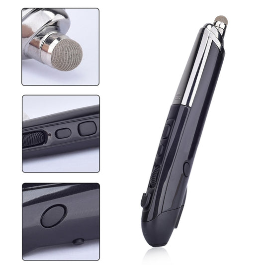 PR-08 Multifunctional Wireless Bluetooth Pen Mouse Capacitive Pen Mouse(Black) by buy2fix