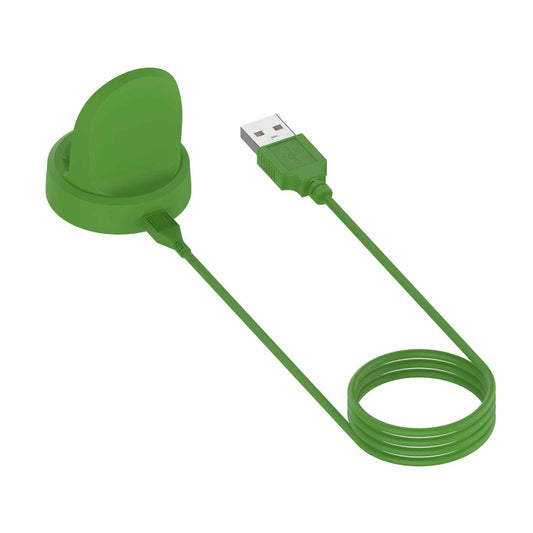 For Samsung Galaxy Watch5 / Watch5 Pro USB Vertical Magnetic Charger Holder(Green) by buy2fix