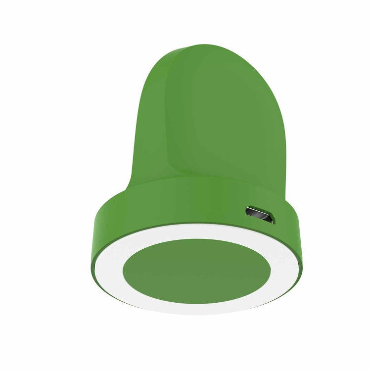 For Samsung Galaxy Watch5 / Watch5 Pro USB Vertical Magnetic Charger Holder(Green) - Charger by buy2fix | Online Shopping UK | buy2fix