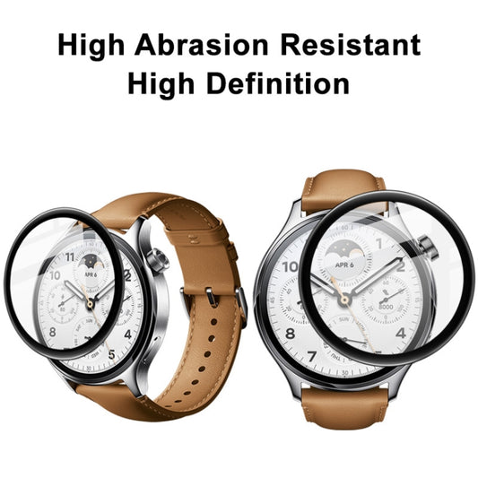 For Xiaomi Watch S1 Pro imak Plexiglass HD Watch Protective Film by imak