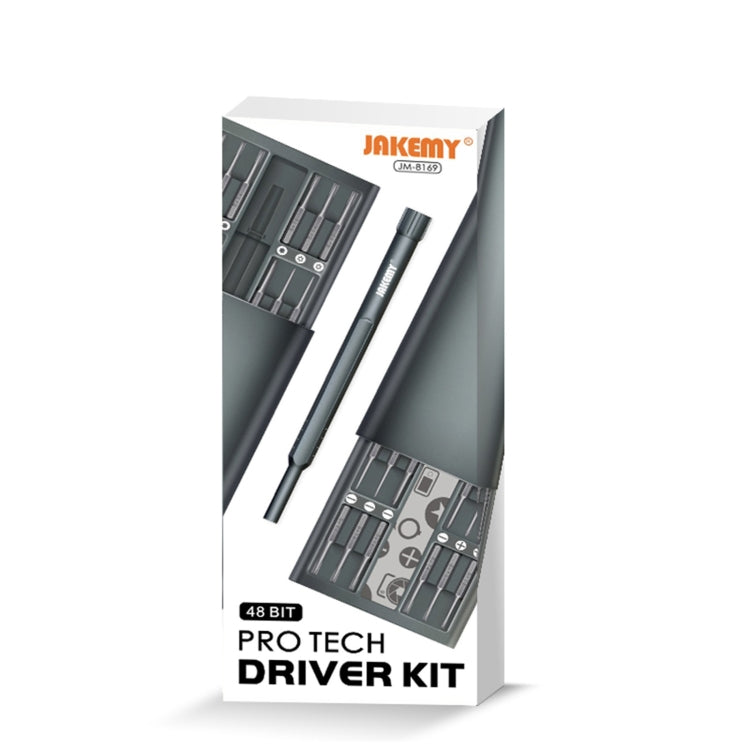JAKEMY JM-8169 49 in 1 Professional Precision Pocket Portable DIY Magnetic Screwdriver - Screwdriver Set by JAKEMY | Online Shopping UK | buy2fix
