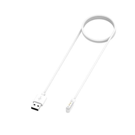 For Realme Watch 3 Magnetic Cradle Charger USB Charging Cable, Lenght: 1m(White) by buy2fix