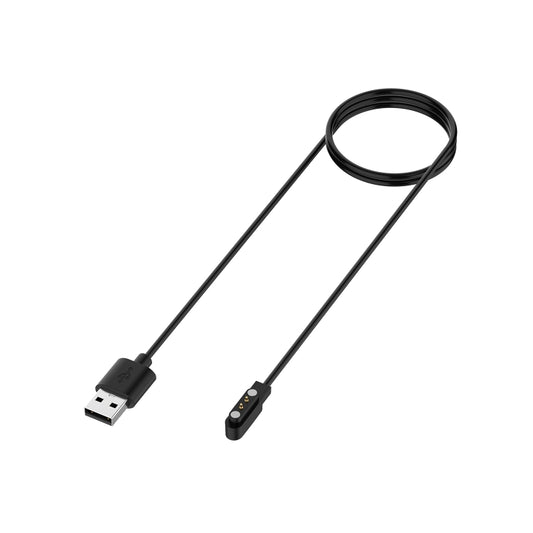 For Realme Watch 3 Magnetic Cradle Charger USB Charging Cable, Lenght: 1m(Black) by buy2fix