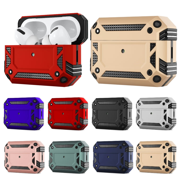 Armor Four-corner Shockproof Earphone Protective Cover For AirPods Pro 2(Red) by buy2fix