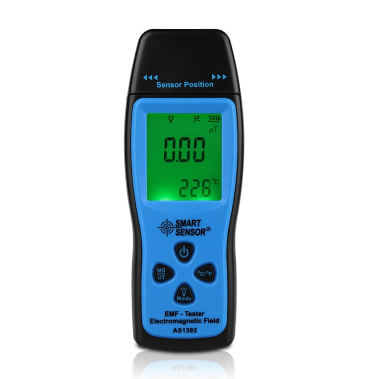 SmartSensor AS1392 Handheld Electromagnetic Radiation Detector(Blue) - Radiation Detector by buy2fix | Online Shopping UK | buy2fix