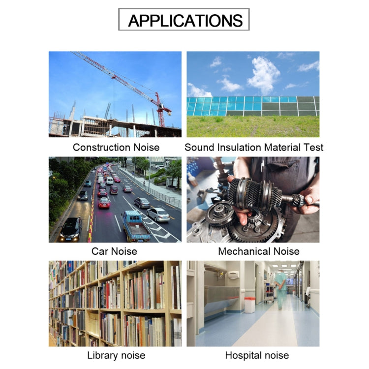 SmartSensor dB Decibel Detector Audio Tester, Model:AS804 by SMART SENSOR