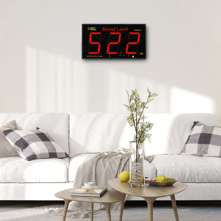 SmartSensor AR884A Smart Wall Mounted Sound Level Meter, EU/US Plug - Light & Sound Meter by buy2fix | Online Shopping UK | buy2fix