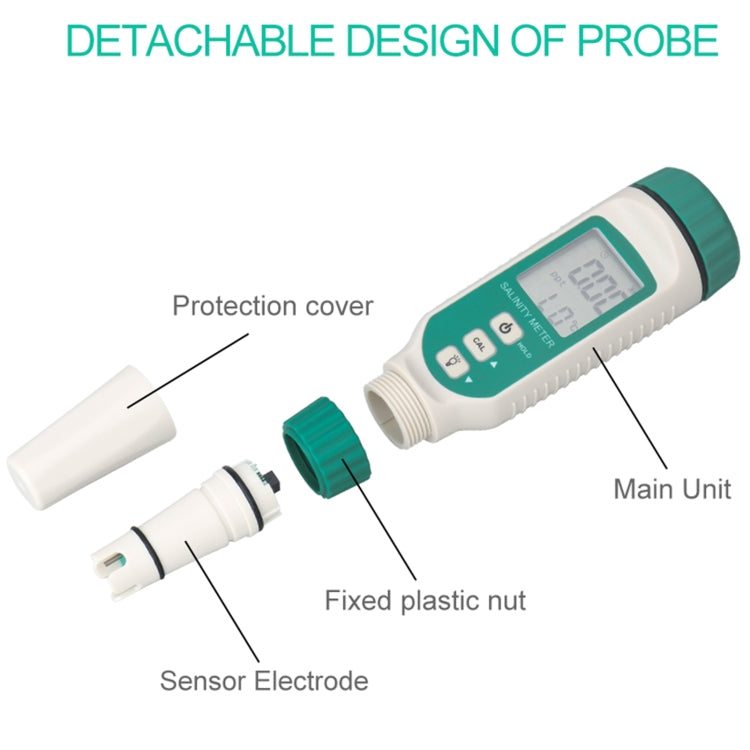 SmartSensor AR8012 Portable Digital Salino Meter - Other Tester Tool by buy2fix | Online Shopping UK | buy2fix