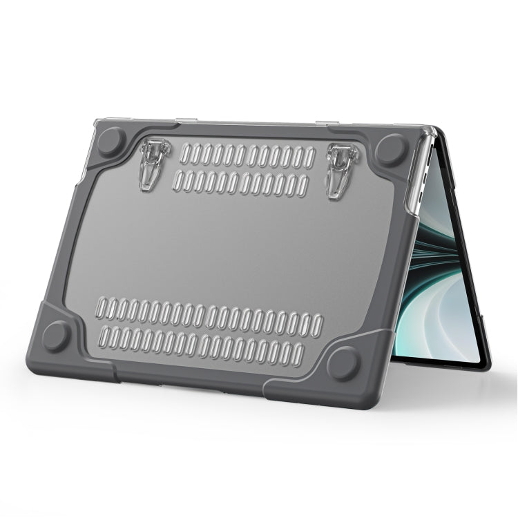 For MacBook Air 13.6 inch A2681 2022 / M3 2024 A3113 / M4 2025 A3240 TPU + PC Two-color Anti-fall Laptop Protective Case(Grey) - MacBook Air Cases by buy2fix | Online Shopping UK | buy2fix