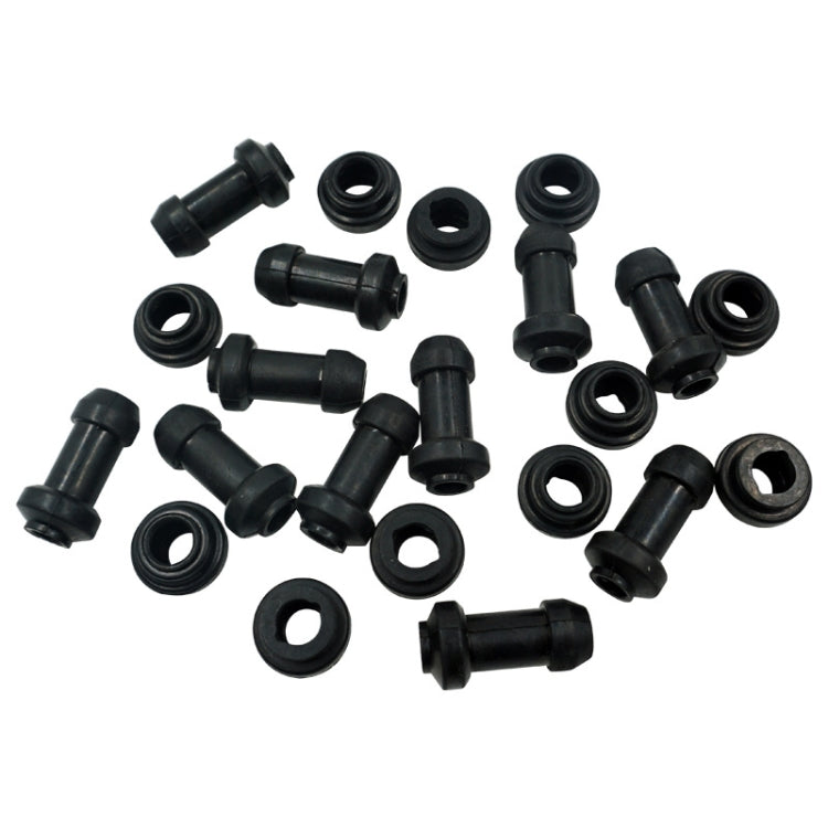 20 Sets Motorcycle Scooter Brake Upper Lower Pump Caliper Shock Absorber Sleeve Dust Covers - Motorbike Brakes by buy2fix | Online Shopping UK | buy2fix