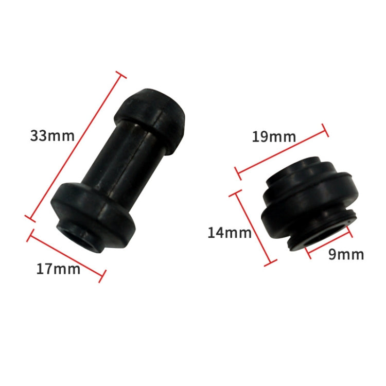 20 Sets Motorcycle Scooter Brake Upper Lower Pump Caliper Shock Absorber Sleeve Dust Covers - Motorbike Brakes by buy2fix | Online Shopping UK | buy2fix