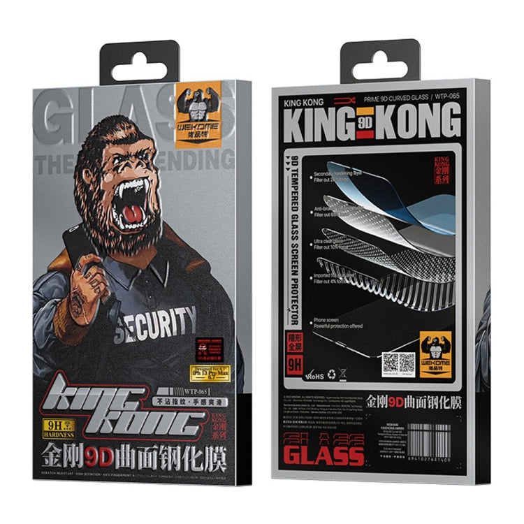 For iPhone 14 Pro Max WEKOME 9D Curved Frosted Tempered Glass Film by WK